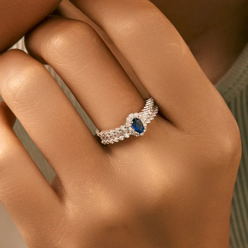 Bague SAPHIR Élégance