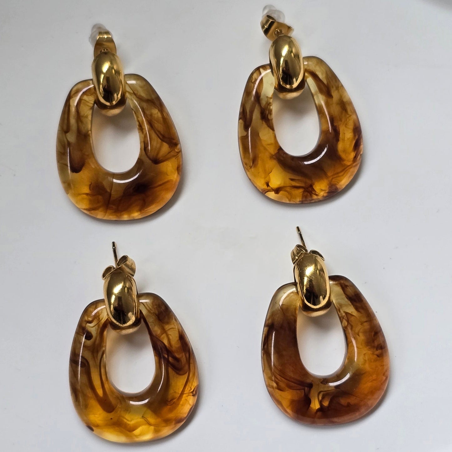 Boucles d'oreilles AMBRE